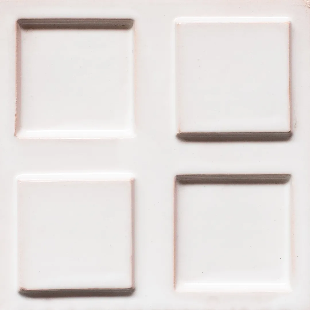 <h3>M SARAIVA VID QUADRADOS  BRANCO B 10X10</h3><small>Coleções & Azulejos, Viúva Lamego by Miguel Saraiva</small>