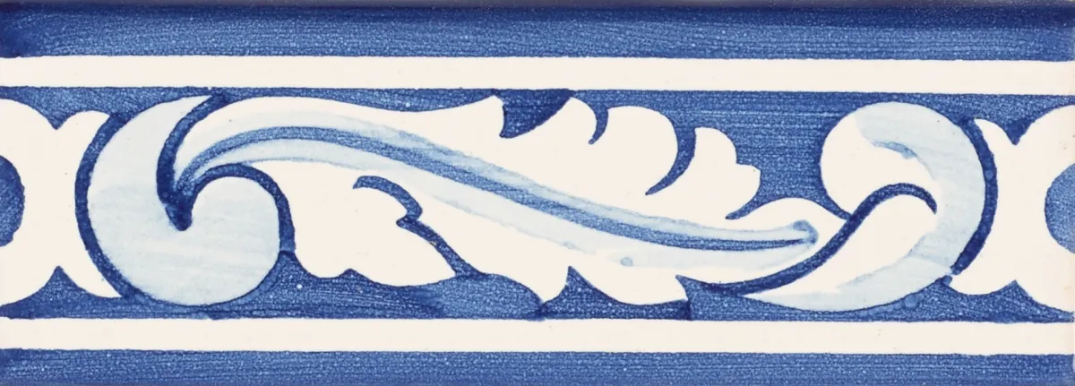 <h3>FTL 301 2 Azul e Branco 4X14</h3><small>Collections et Carreaux, Azulejo Tradicional</small>
