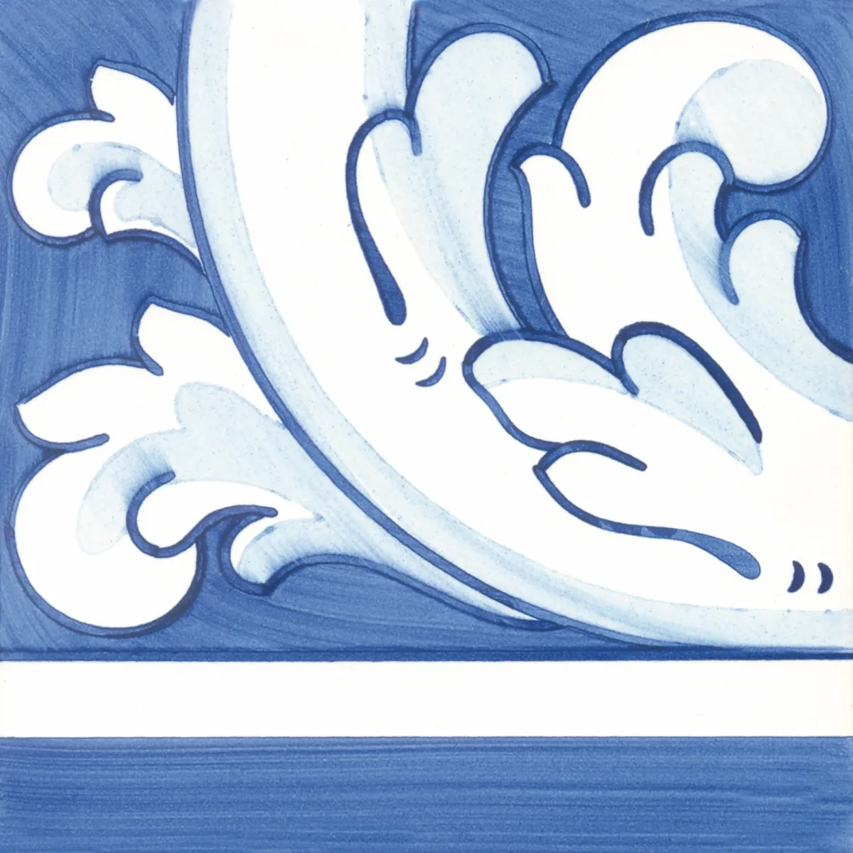 <h3>ABL 343 8 Azul e Branco 14x14</h3><small>Coleções & Azulejos, Painéis Azulejares</small>