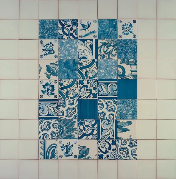 <h3>5 SÉCULOS AZUL Azul e Branco 26X126</h3><small>Colections and Tiles, Patchwork</small>