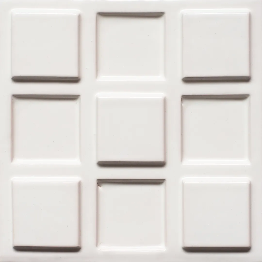<h3>M SARAIVA VID QUADRADOS  BRANCO B 14x14</h3><small>Coleções & Azulejos, Viúva Lamego by Miguel Saraiva</small>