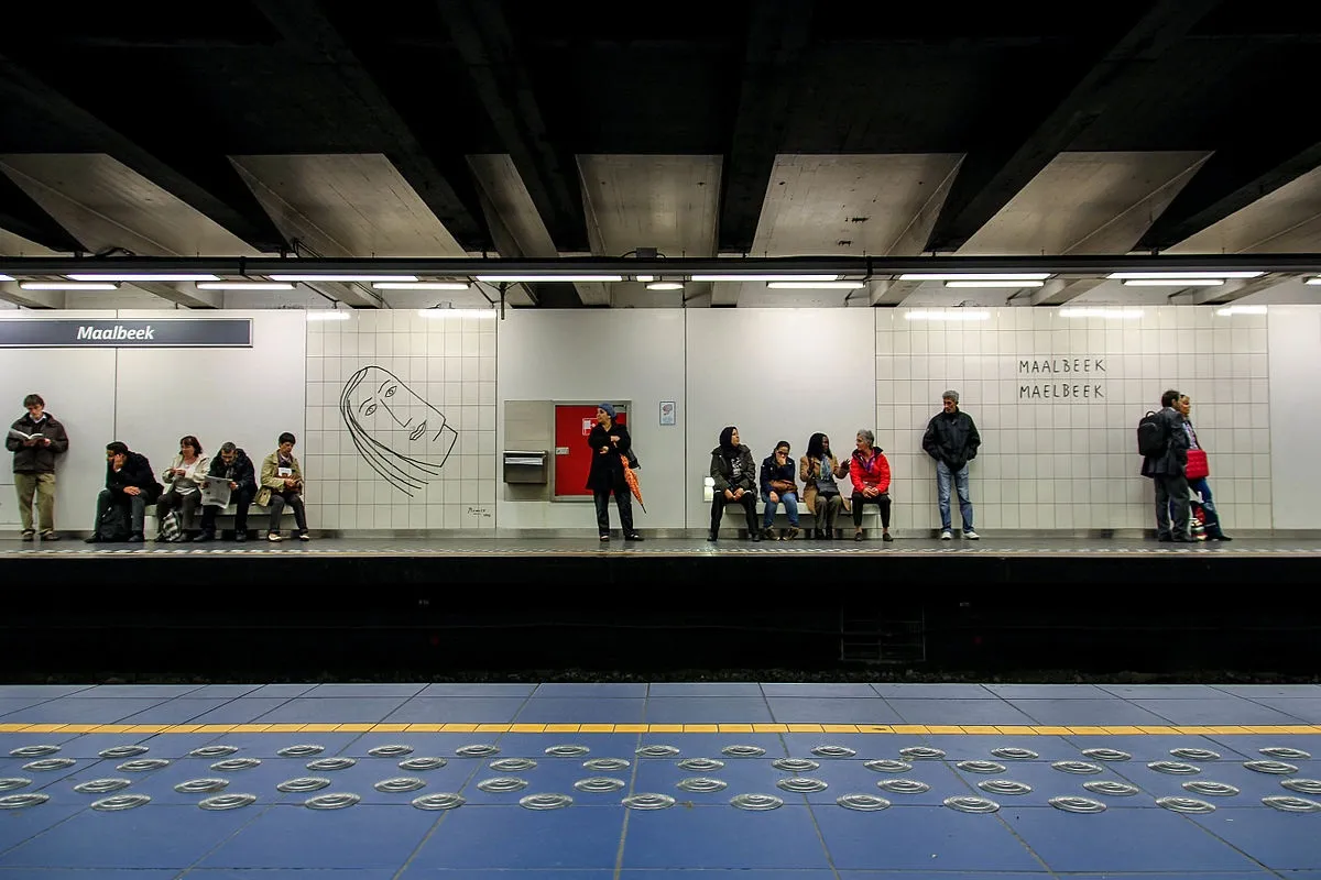 Station de métro Maalbeck