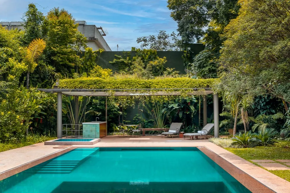 Piscine d'une maison privée