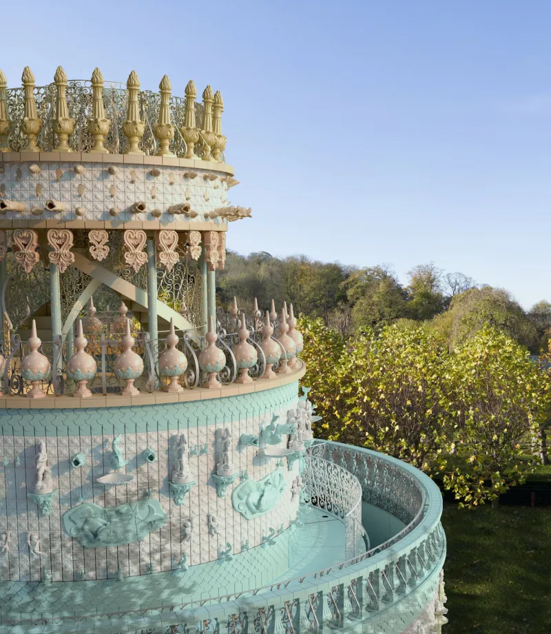  O “Bolo de Noiva” de Joana Vasconcelos é forrado de azulejos portugueses