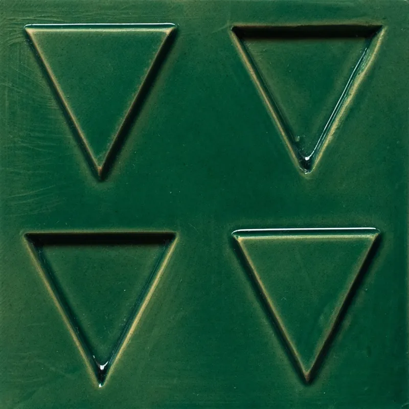 M SARAIVA VID TRIANGULOS  VERDE T8 10X10