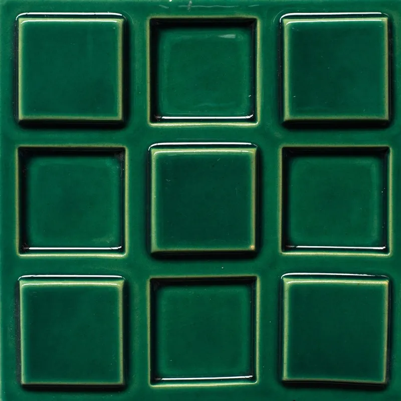 M SARAIVA VID QUADRADOS  VERDE T8 14x14